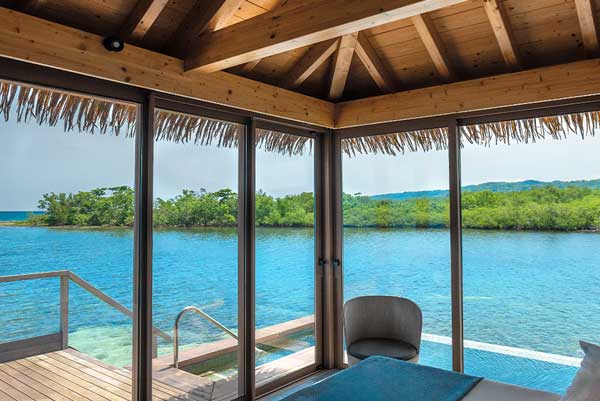 Over Water Villas with infinity Pool at Princess Senses The Mangrove